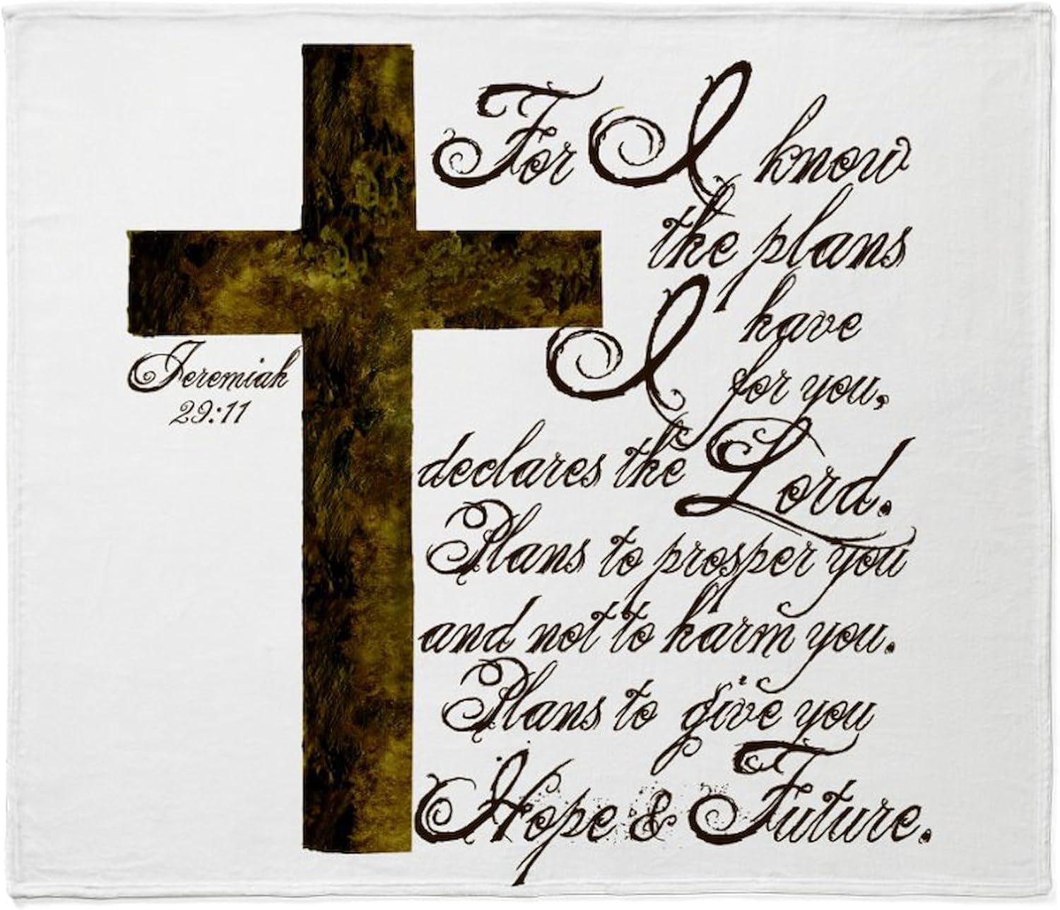 CafePress Footprints in The Sand Throw Blanket Super Soft Fleece Plush Throw Blanket, 60"x50"