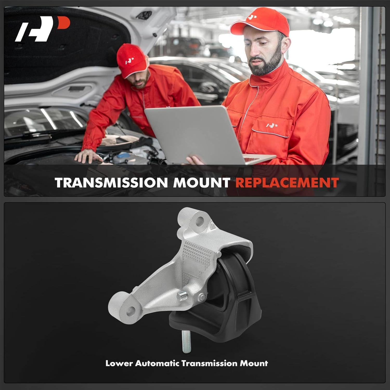 A-Premium Lower Transmission Mount Compatible with Acura TLX 2015-2020 3.5L, Automatic Transmission