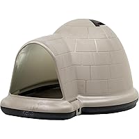 Algopix Similar Product 3 - Petmate Indigo Dog House Igloo Dog