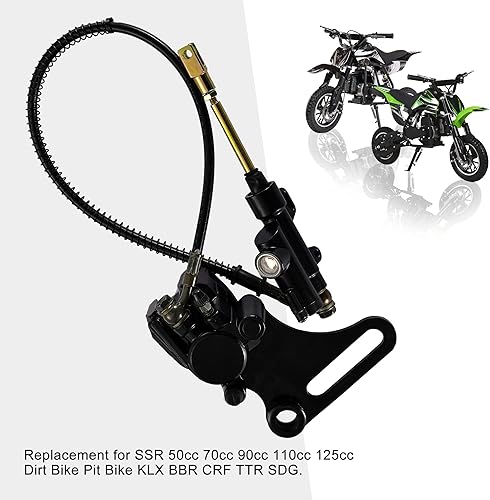 Miniatura 5 de GOOFIT Coolster SDG SSR 107 110 125 I BK12 - Ensamble de pinza de cilindro maestro de freno trasero