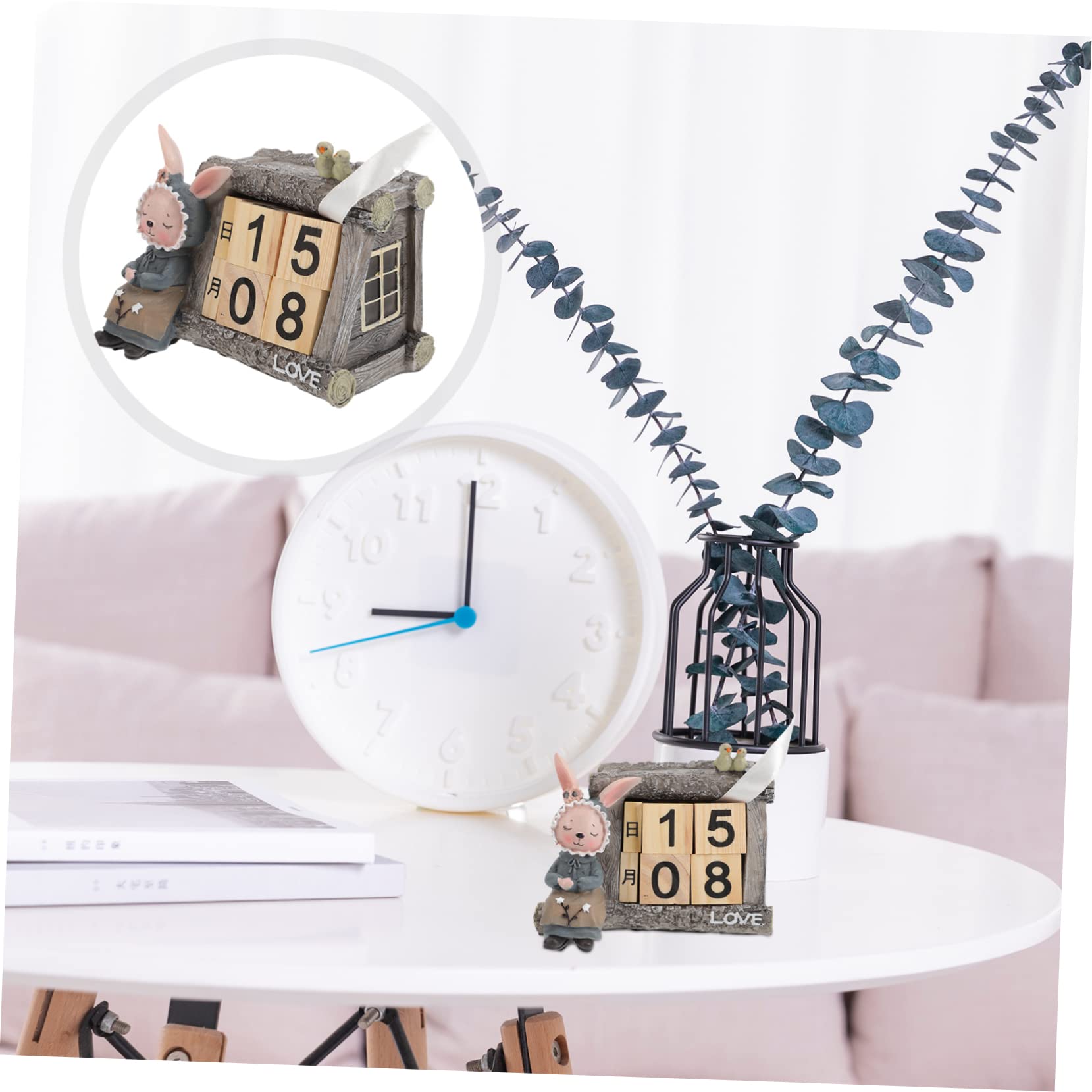 4 pezzi Calendario Decorazioni per la tavola di nozze Finiture in legno Decorazioni per matrimoni rustici Decorazioni per la casa rustiche Decorazioni per la cerimonia di nozze Decorazioni da tavolo