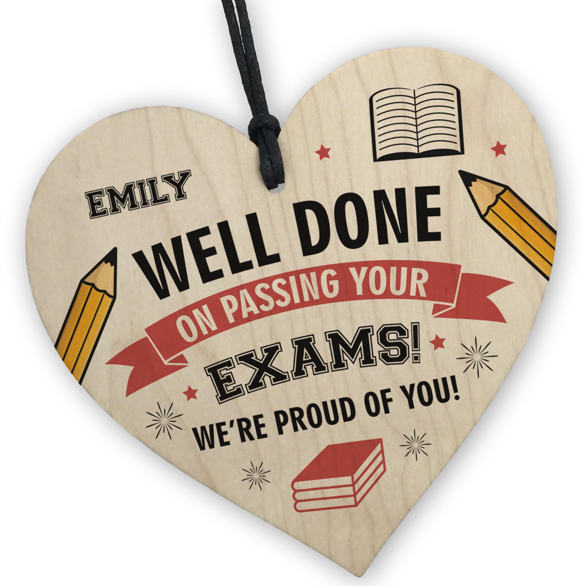 Red Ocean PERSONALISED Well Done Passed Exams Gifts For Daughter Son Congratulations Passed GCSEs A-Levels Gifts From Mum Dad Grandad Nan