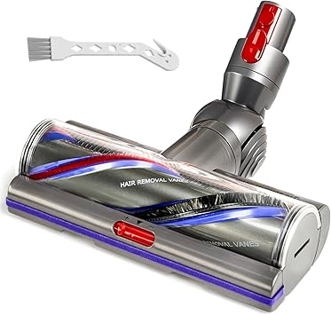 Lemige High Torque Brush Head Replacement Vacuum Attachment for Dyson V11 V15 V10 V8 V7 SV10 SV11 SV12 SV14 SV15 SV22 SV25, Upgrade Vacuum Cleaner Head for Dyson Parts & Accessories No. 970100-04 & 05