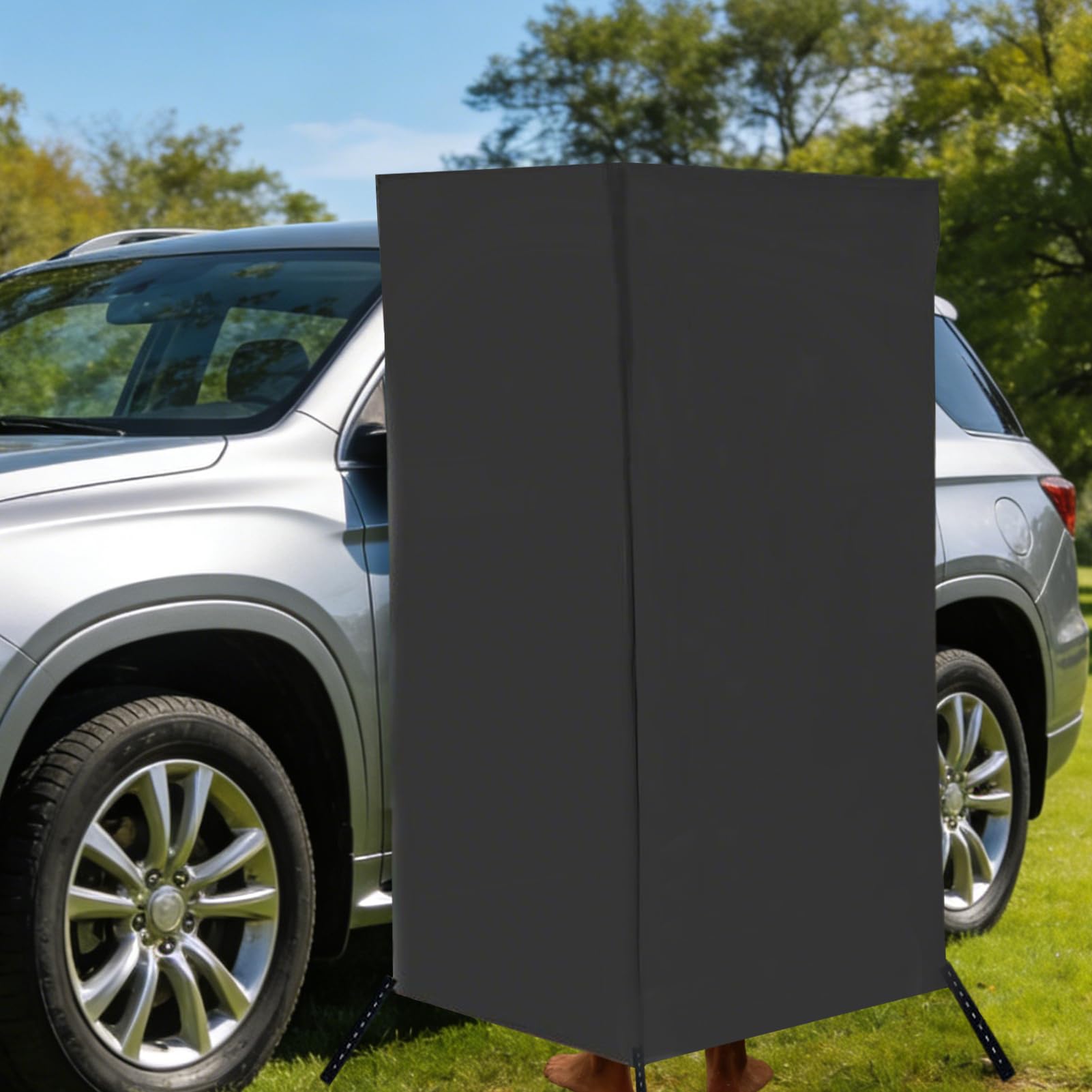Tienda De Cambio Portátil Tienda de Privacidad Lateral de Camión para | Habitación De Cambio Impermeable Con Privacidad Vehículo Coche Camión Camping Exterior Baño Remolque Playa Aseo