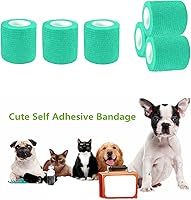 Vista 151 de Baisunt Paquete de 6 vendajes cohesivos de 1 pulgada, cinta autoadhesiva autoadhesiva autoadhesiva transpirable para muñeca, tobillo, deportes