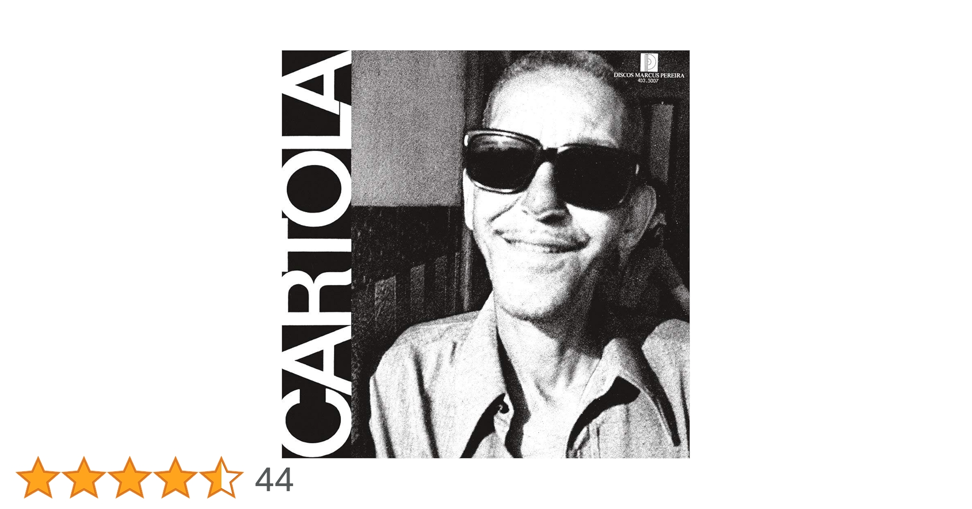 CARTOLA アナログレコードLP MPL 1503 CARTOLA アナログレコードLP MPL 1503