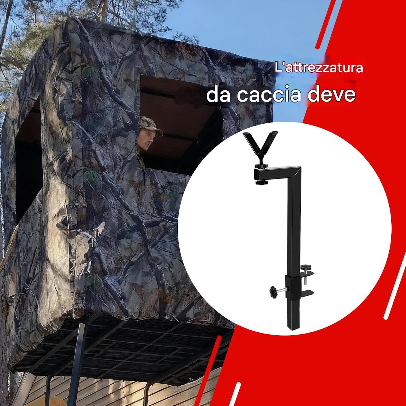 Caballete para luces, brazo ajustable para selfies en altura – Soporte para retratos fotográficos – Para exteriores, viajes, mochila de hombro, tienda de campaña, , escalada, picnic, camping