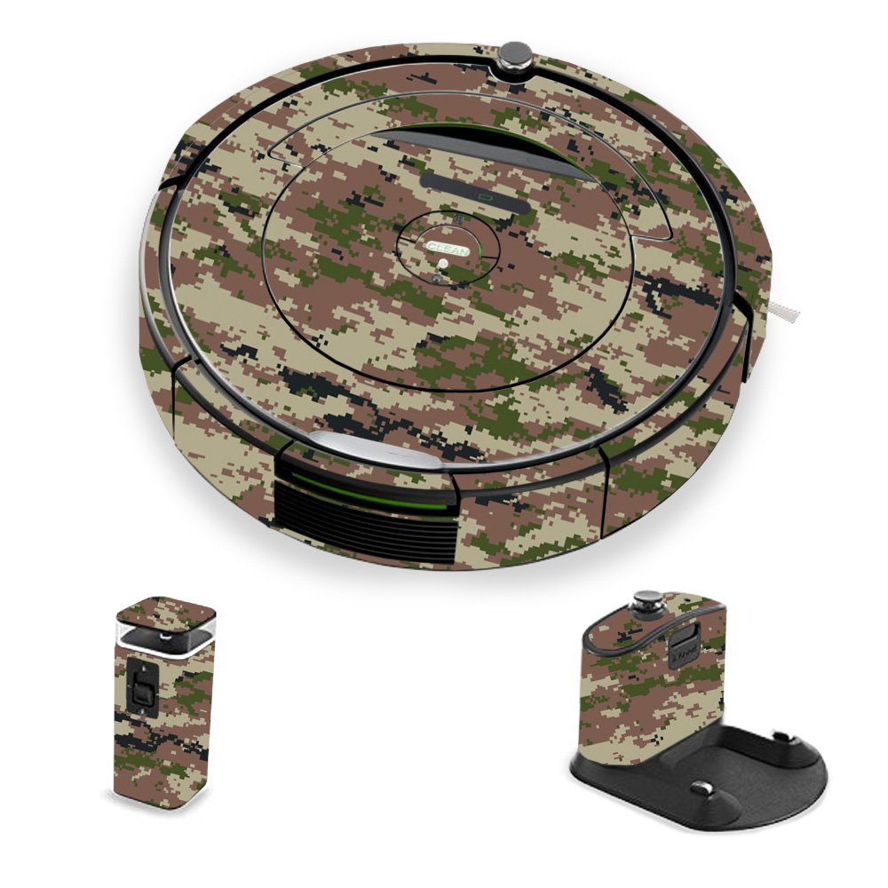 MightySkins Skin Compatible with iRobot Roomba 690 Robot Vacuum - Urban Camo | Protective, Durable, and Unique Vinyl Decal wrap Cover | Easy to Apply, Remove, and Change Styles | Made in The USA