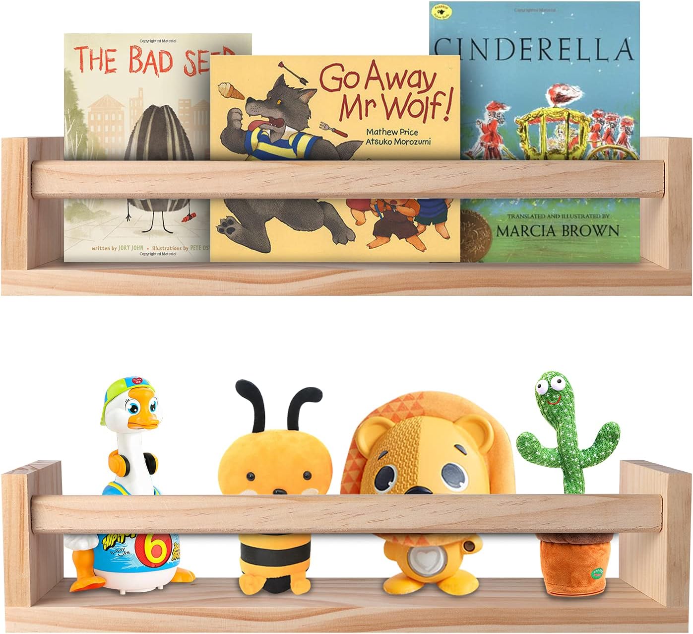 nursery bookshelf
