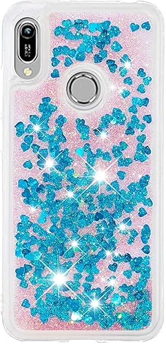 Bexido SchutzhA lle fA r Huawei 2019 HA lle  Glitzer FlA ssig HandyhA lle Clear Silikon Schutz Tasche Weich Bumper Case Cover