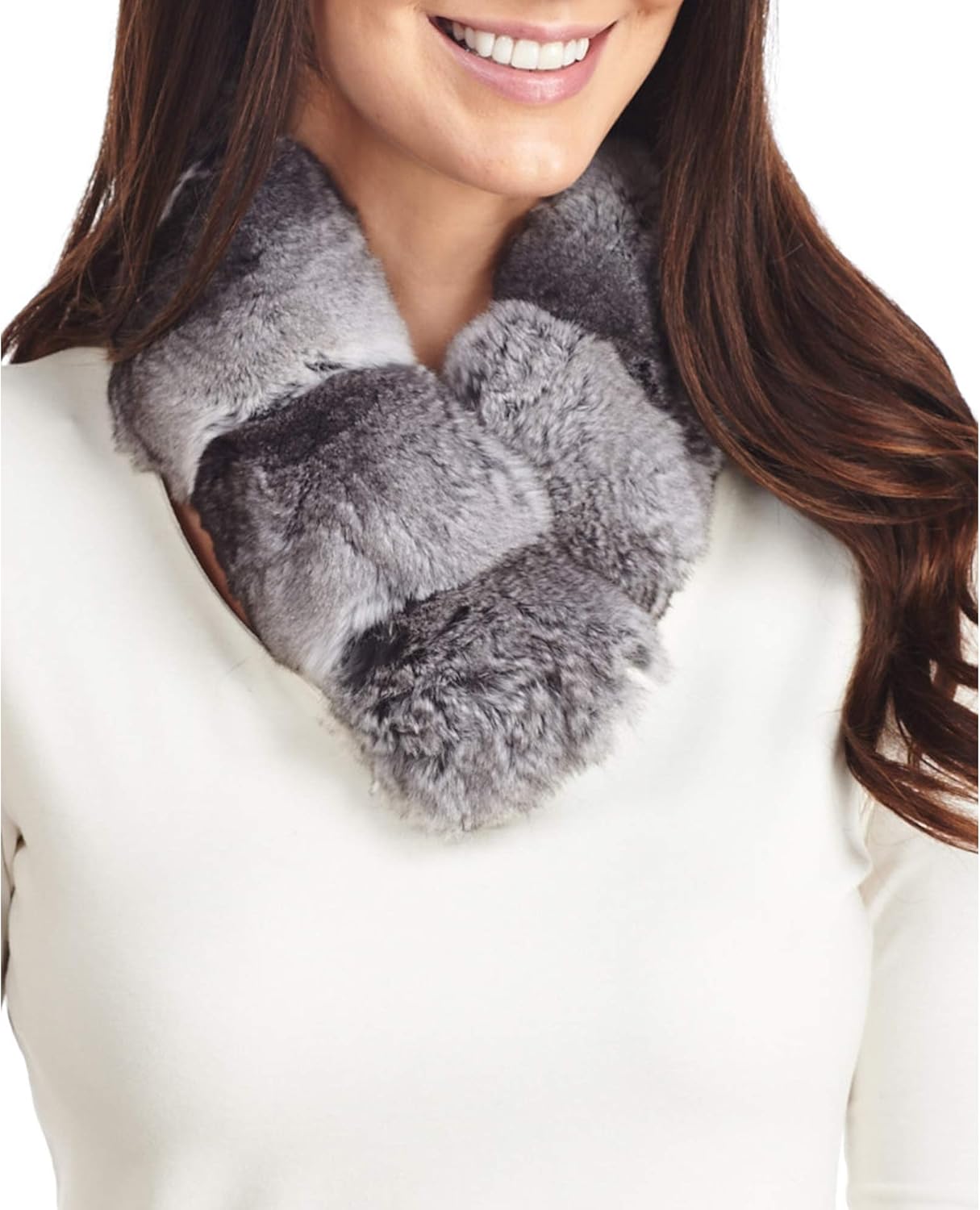 The Exquisite Chinchilla Fur Collar