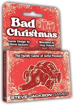 Bad Christmas Card Game, Fast-Paced Family Game for Teens and Adults