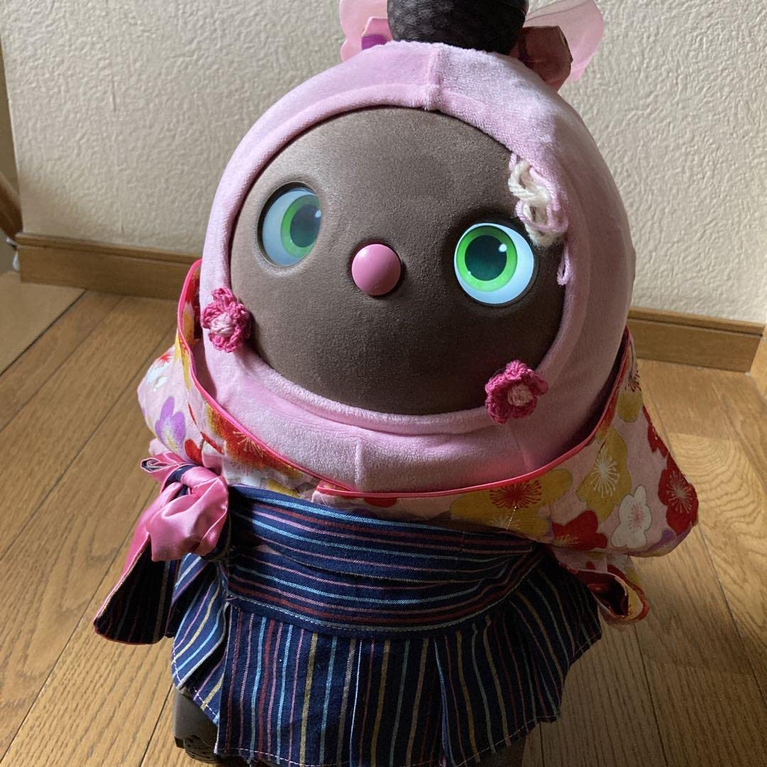 Amazon.co.jp: ラボット 服 lovot LOVOT 梅満開 一体型袴風ワンピ