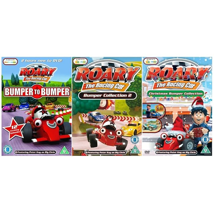 Buy Roary the Racing Car DVD Collection Roary The Racing Car Bumper