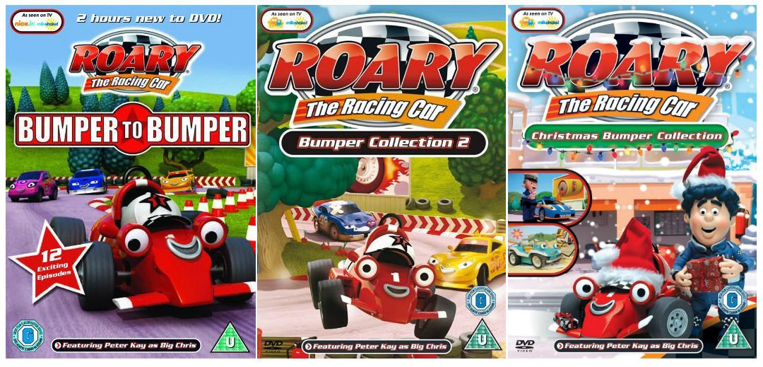 Buy Roary the Racing Car DVD Collection Roary The Racing Car Bumper