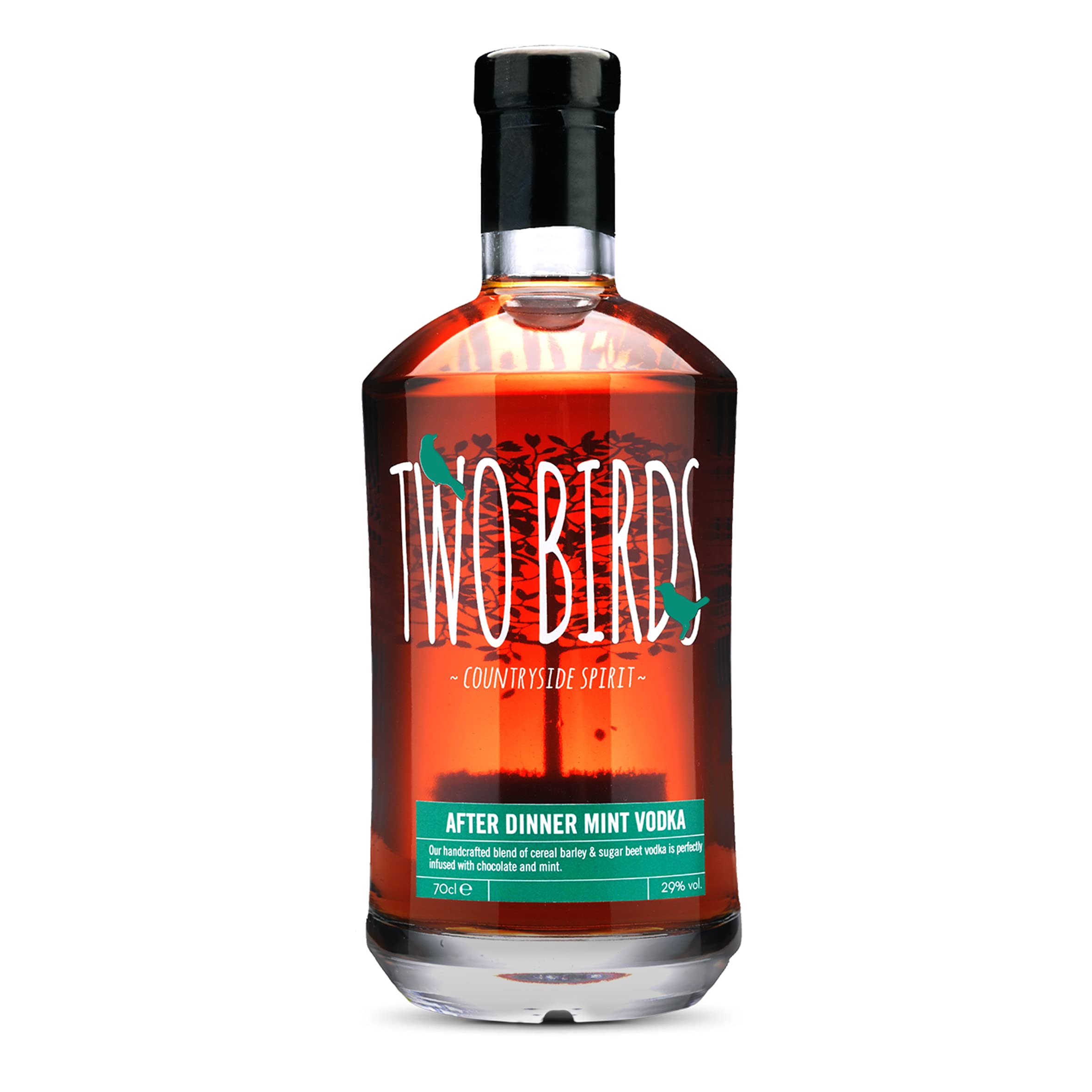 Two Birds After Dinner Mint & English Vodka 70cl