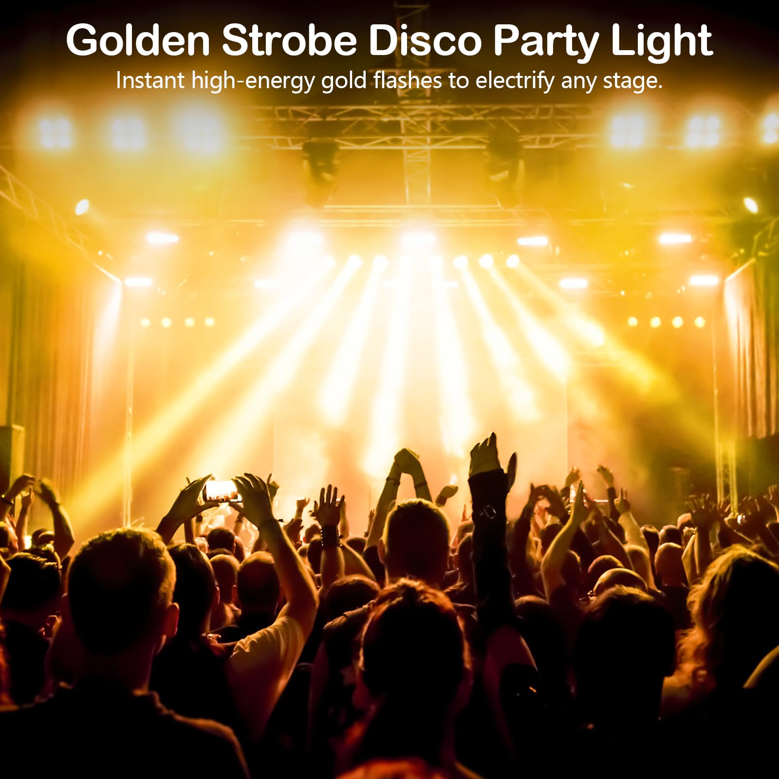 Luz DJ disco con control musical compatible DMX512, luces de escenario con estroboscopio, UV y bola de espejos, con mando a distancia, para club, bodas, Halloween, fiestas y uso doméstico