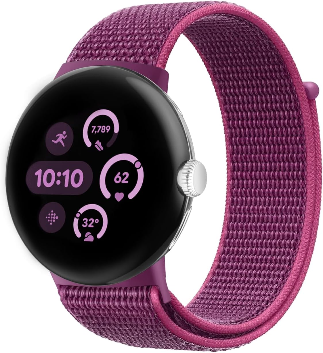 BlackPro Compatible with Google Pixel Watch 4 45mm/3 41mm Band, Adjustable Breathable Sport Strap for Google Pixel 4/3/2/1 Band for Men Women