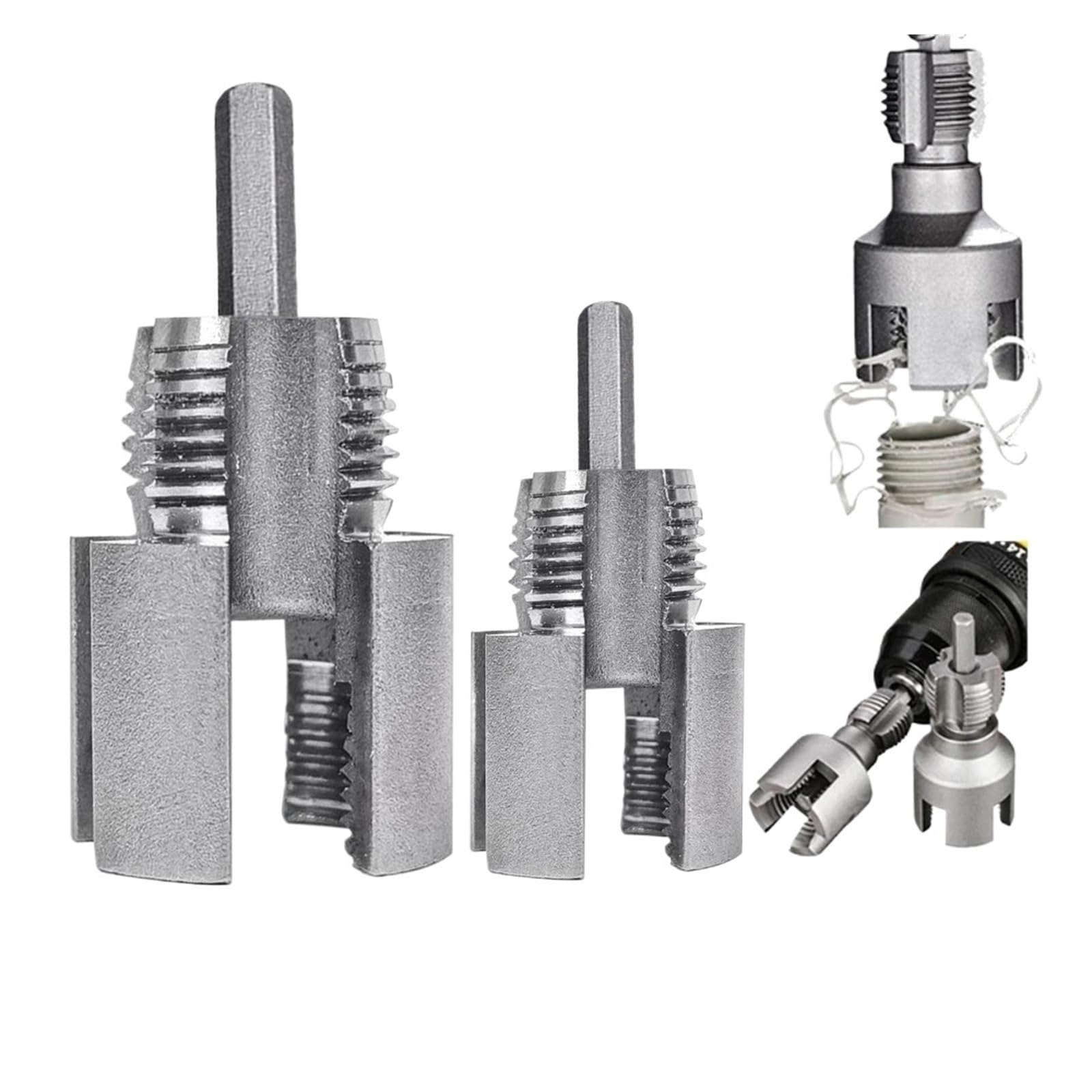 Hnulgvi 25Mm And 20Mm Pipe Threader Water Pipe Threader 20Mm/25Mm Tapping Tool Internal