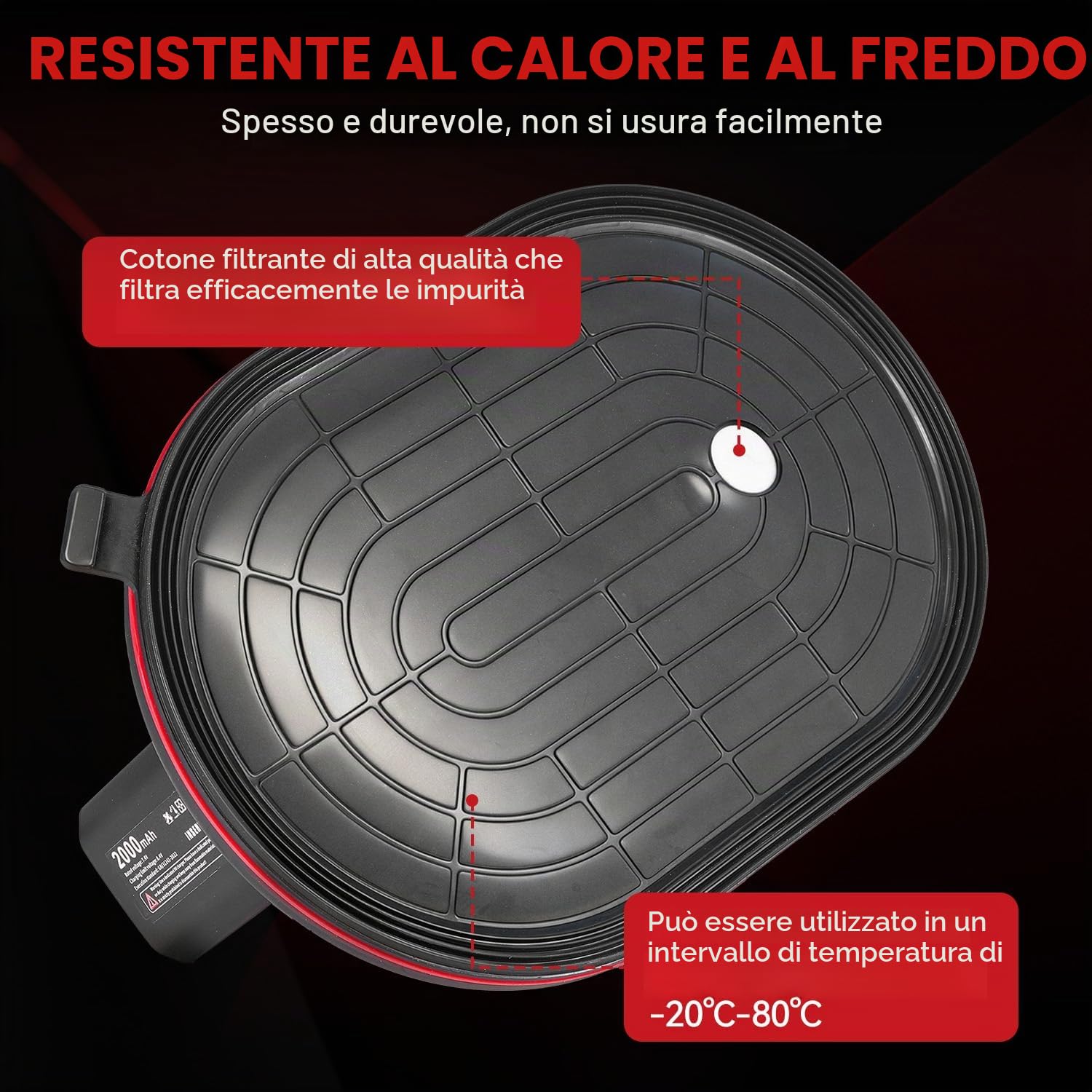 ONEVAN Sollevatore Elettrico a Batteria 300KG 4000mAh TYPE-C | Display LED a doppio strato, Batteria a lunga durata, Ricarica rapida, Per vetri, piastrelle e trasporto di materiali