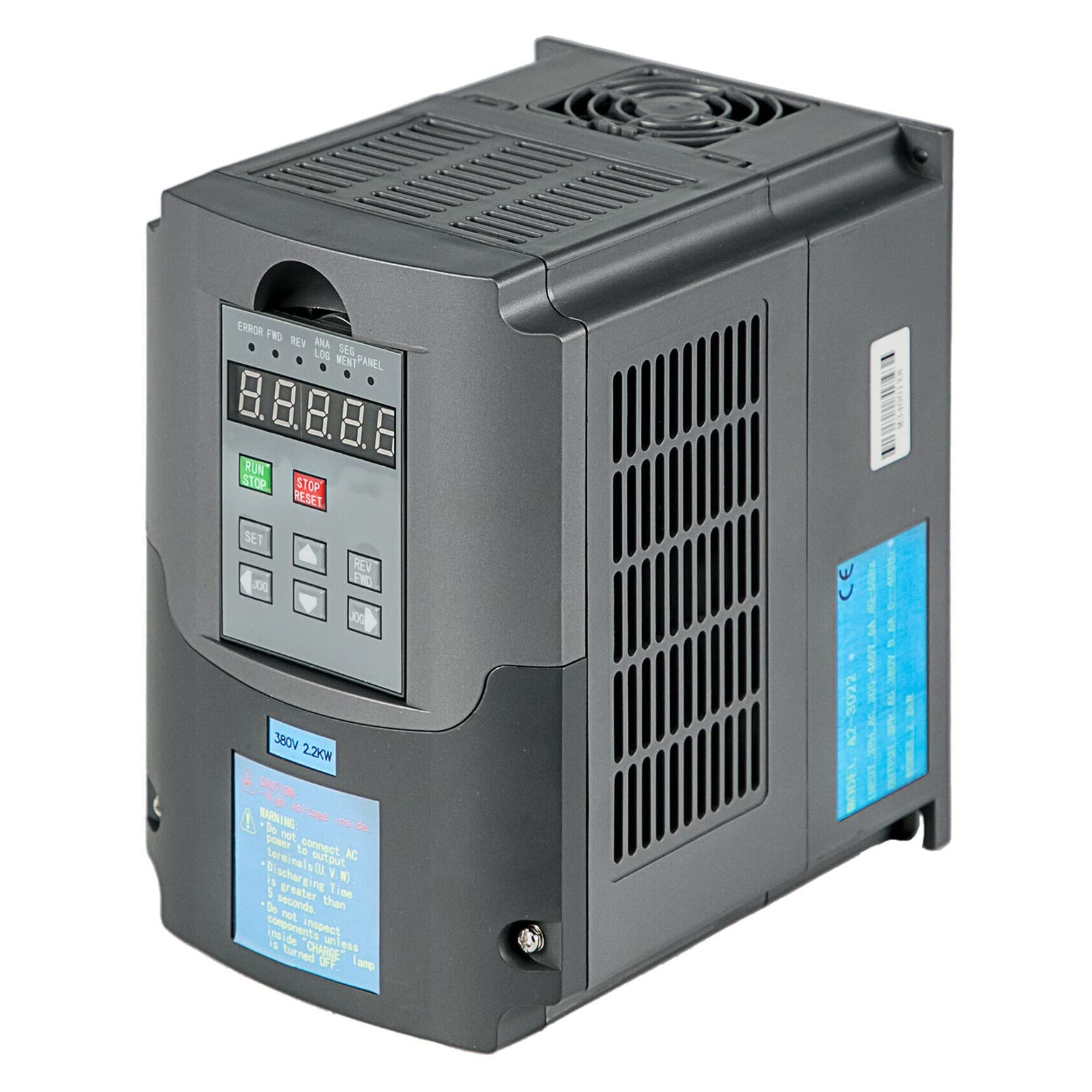 2.2KW 4KW falownik o zmiennej częstotliwości 380V przetwornica częstotliwości wyjściowej 3P ekonomiczny regulator prędkości silnika wrzeciona VFD(2.2KW 380V)