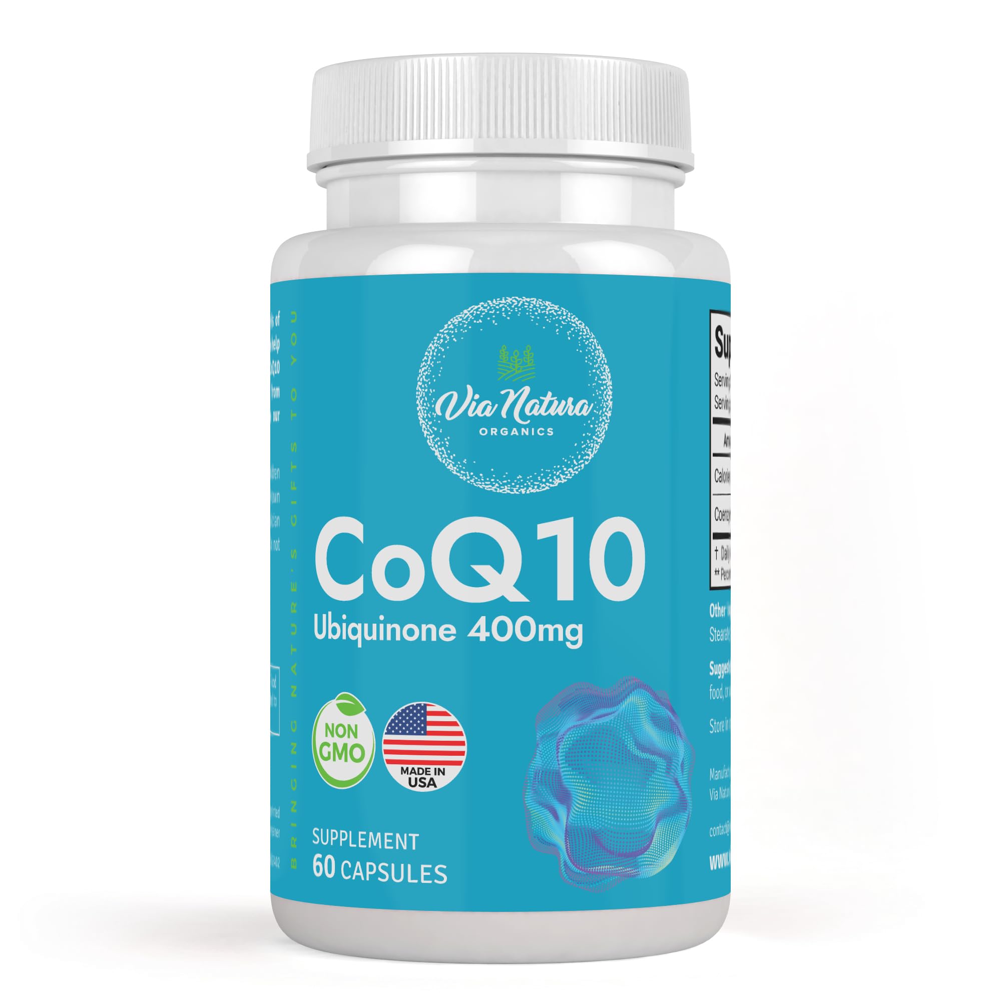 CoQ10 Ubiquinone 400mg | Supplement | 60 Capsules