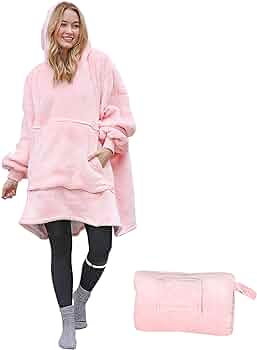 All-Over Print Women's Sherpa Fleece Hoodie Blanket main image 1