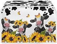 Vista 38 de Dolyues Cubierta para tostadora con estampado de pollo, 4 rebanadas, cubiertas para electrodomésticos pequeños de cocina, protección contra el polvo