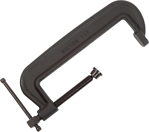 Wilton Brute Force C-Clamp, apertura de 9-78", garganta de 2-1116", 13750 libras (modelo 110)