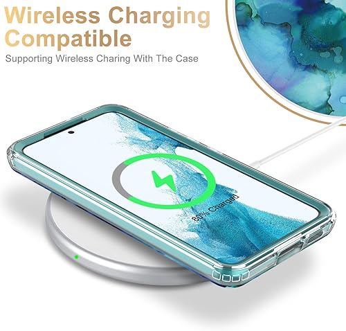 Miniatura 6 de ESDOT Funda para Samsung Galaxy S22 Plus, grado militar, prueba de caída de 21 pies, resistente con diseños de moda para mujeres y niñas, funda