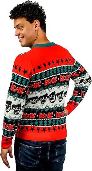 Ac dc weihnachtspullover Clearance