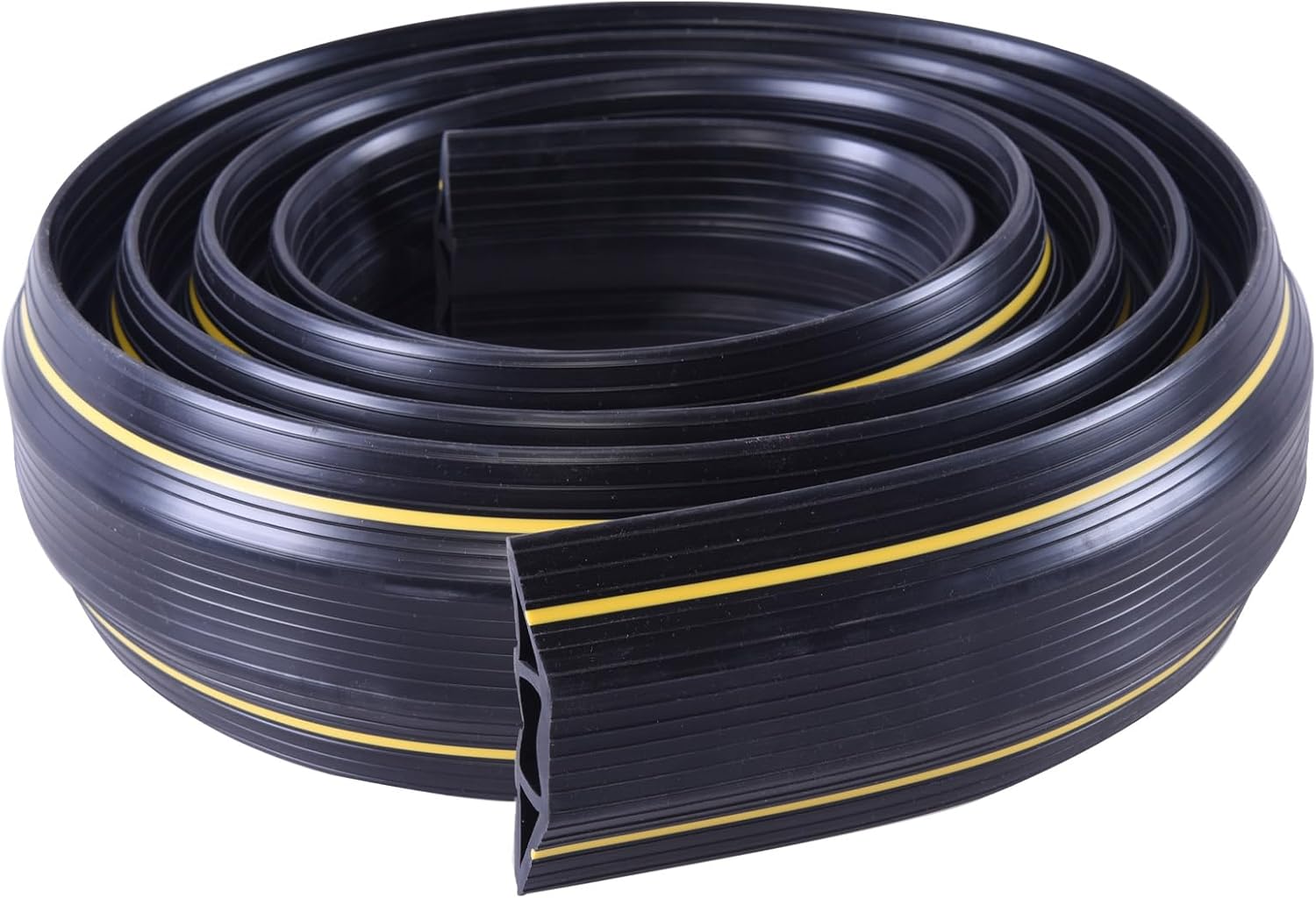 Amazon.com: Vilmon 10FT Floor Cord Cover,Heavy Duty PVC Floor Cable ...