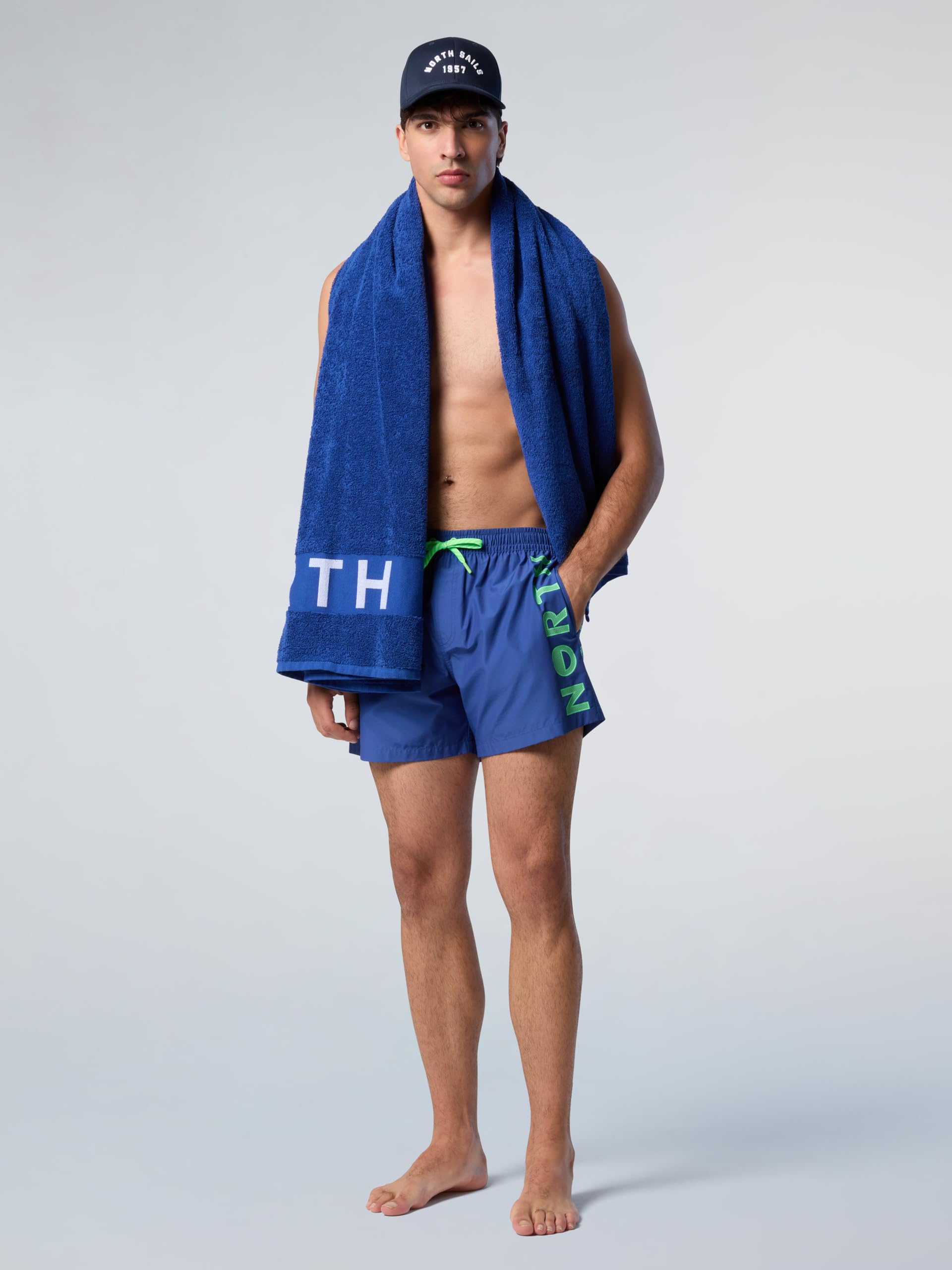 NORTH SAILS Boxer Mare Uomo in Cotone e Nylon Riciclato