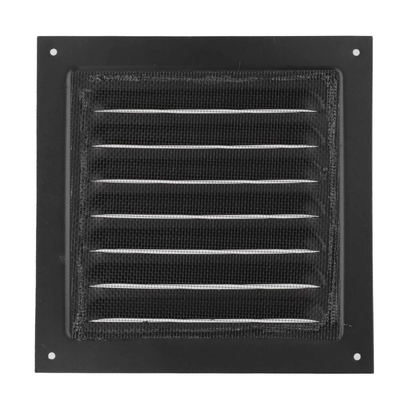 Ventilator Grille Aluminum Alloy Ventilation Cover for Exterior Wall Air Outlet Square Louvred Exhaust for air Vent(150x150cm)