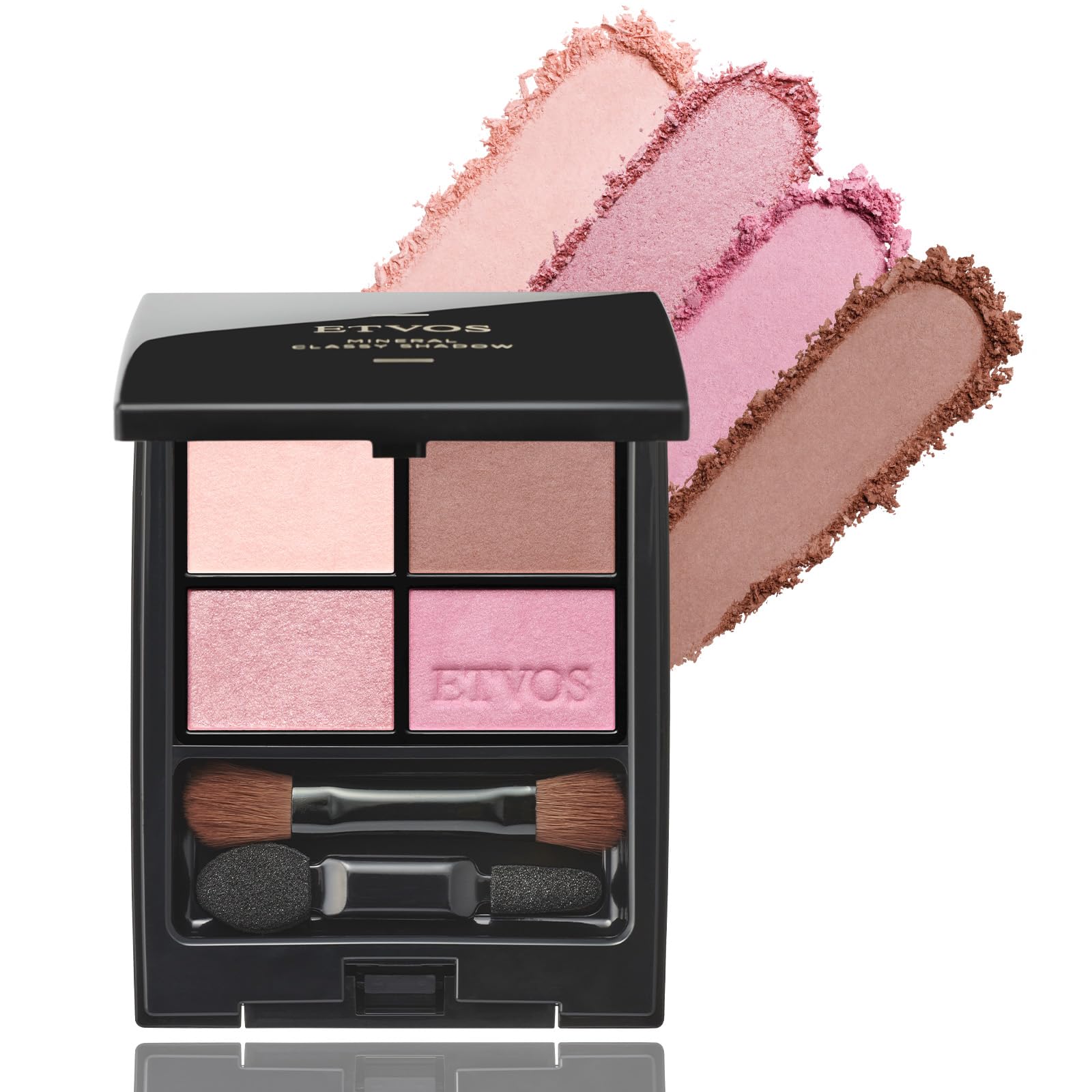 ETVOS Mineral Classy Shadow #Chiffon Pink (Eyeshadow, Sensitive Skin, Dull, Dry, Pearl, Shiny, Soap Off) : Beauty
