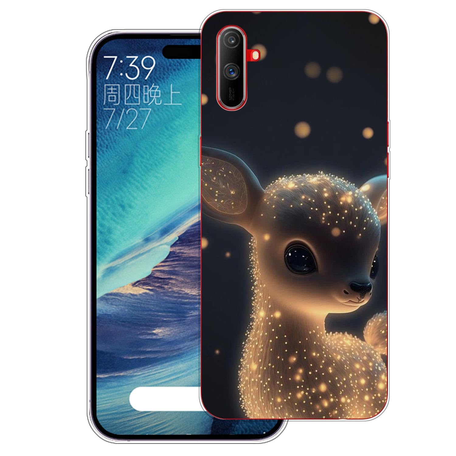 Amazon Realme C3 Cover Transparent Case Compatible With Realme C3