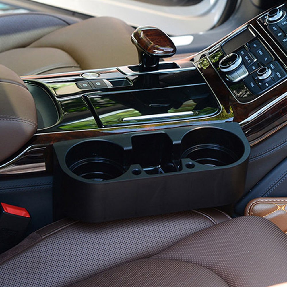 Porte-Gobelet Universel Pour Voiture Ictronix - Rangement Siège Avec Compartiment Pratique