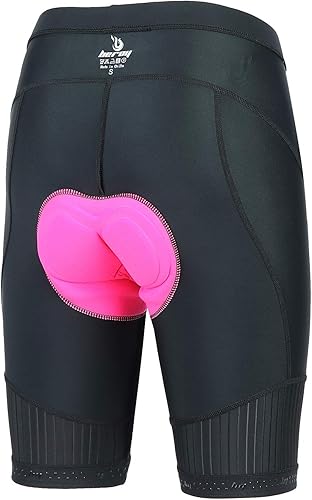 Miniatura 6 de beroy Pantalones cortos de ciclismo transpirables para mujer, pantalones cortos de ciclismo con almohadilla de gel 3D
