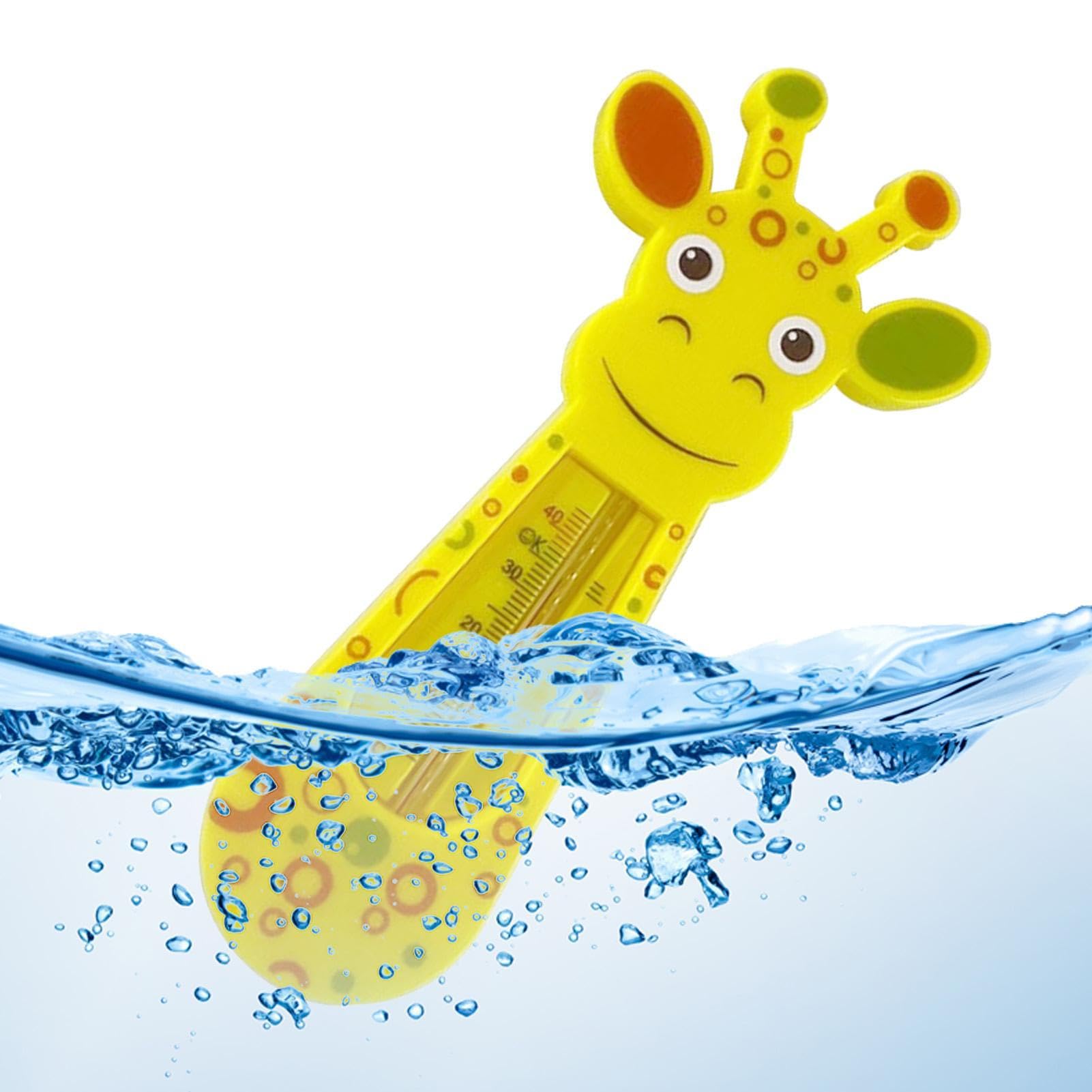 Girafe Thermomètre De Bain Sécurité - Thermomètre De Baignoire Pour Bébé, Température De L'eau Pour Le Bain Et La Natation