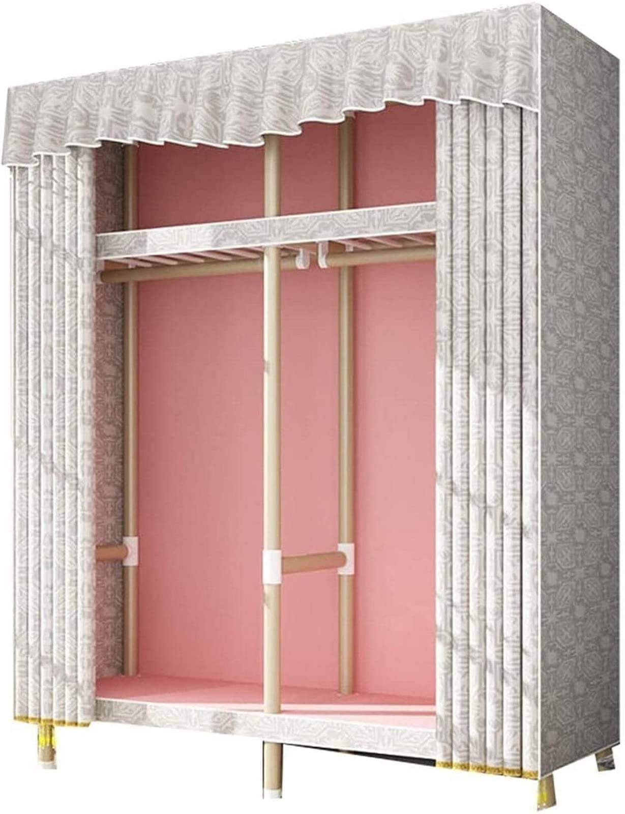 Armoire portative en tissu et penderie de rangement chambre