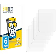 brotect Glass Screen Protector Film compatible with Zettle by Paypal Reader 6 Pack - Glass-Foil 9H Protection [Scratch Resistant, High Clarity]