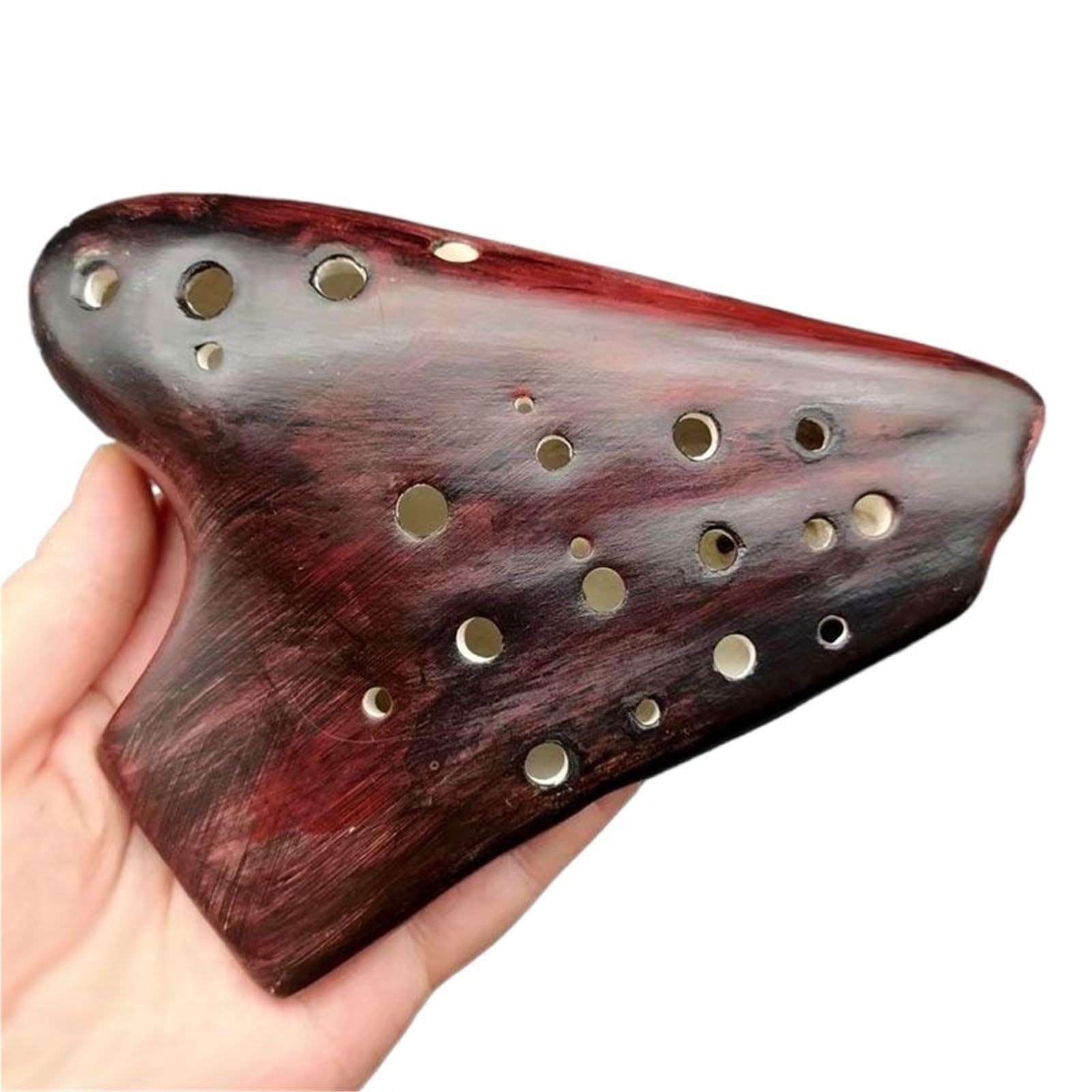 Principianti ocarina Strumento Musicale Triplo Ocarina Con Chiave Di Do Maggiore Accessori Musicali Professionali(B)
