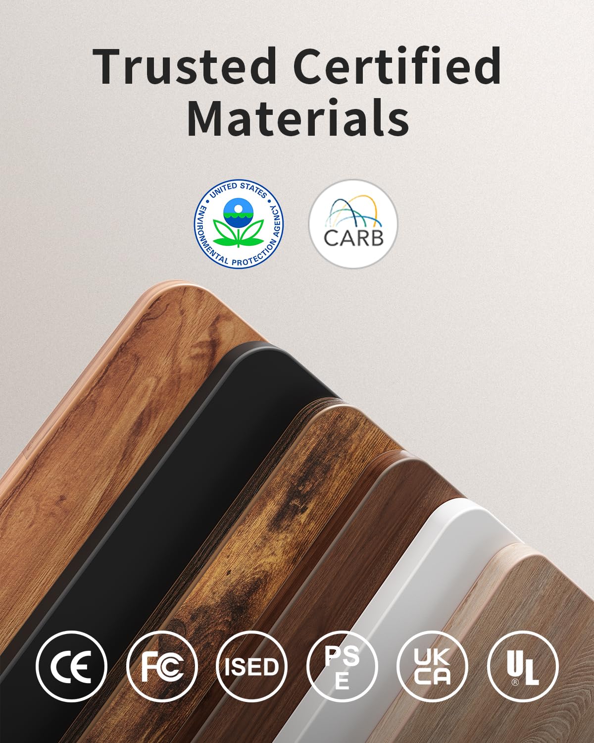 FEZIBO Electric Standing Desk Adjustable Height 40 x 24 Inch Sit and Stand Desk Home Office Desk Ergonomic — view 9