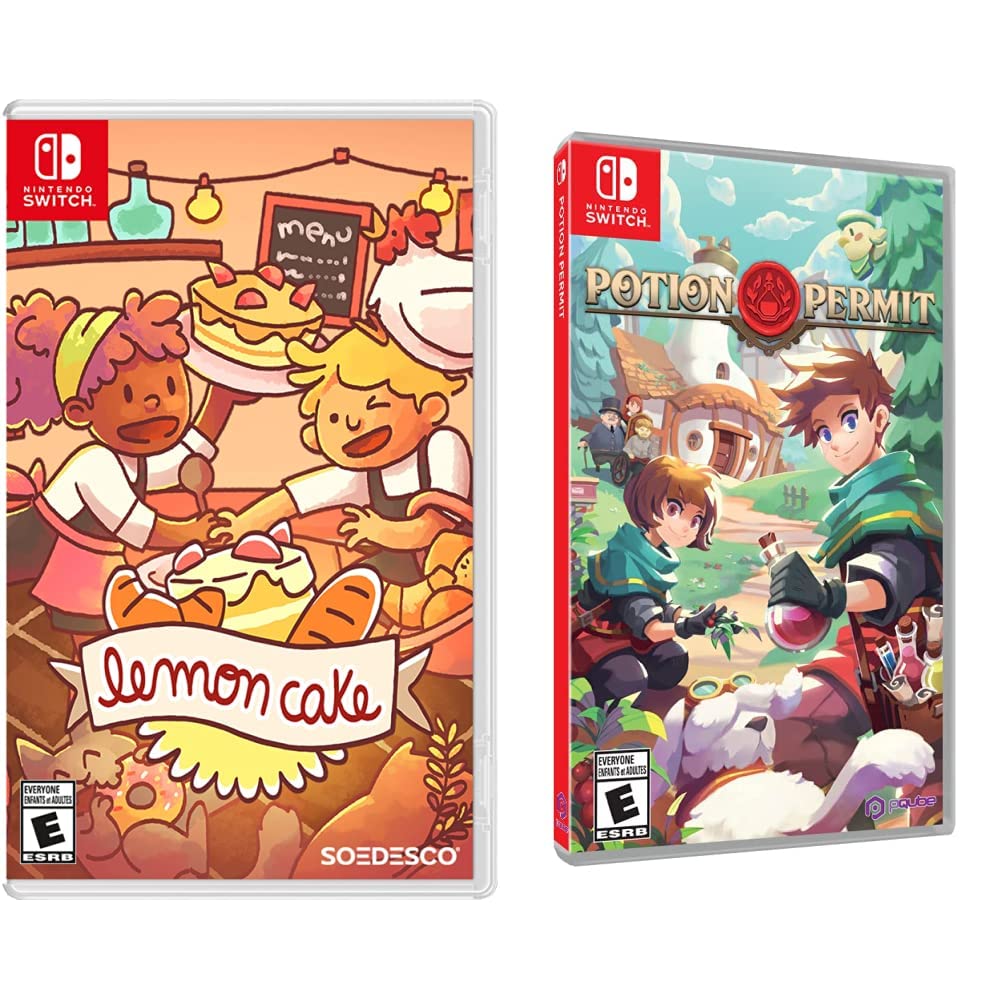 Lemon Cake Nintendo Switch and Potion Permit Video Games