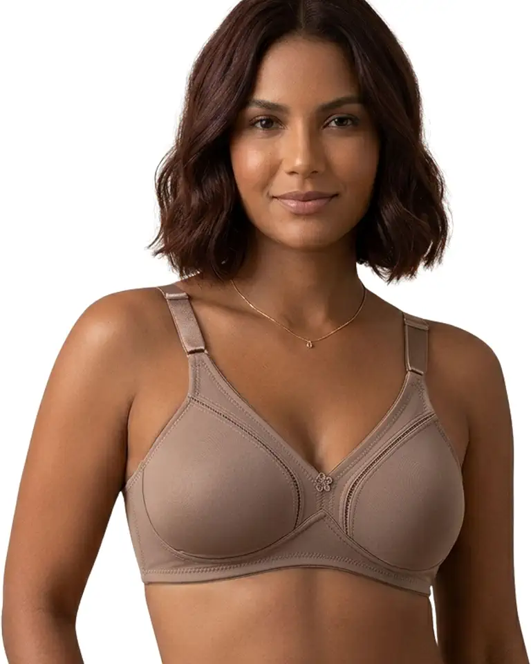 Sutiã DeMillus Sustentação Reforçada, Modelador Busto, Lingerie Alta Sustentação Gallard Control Feminino