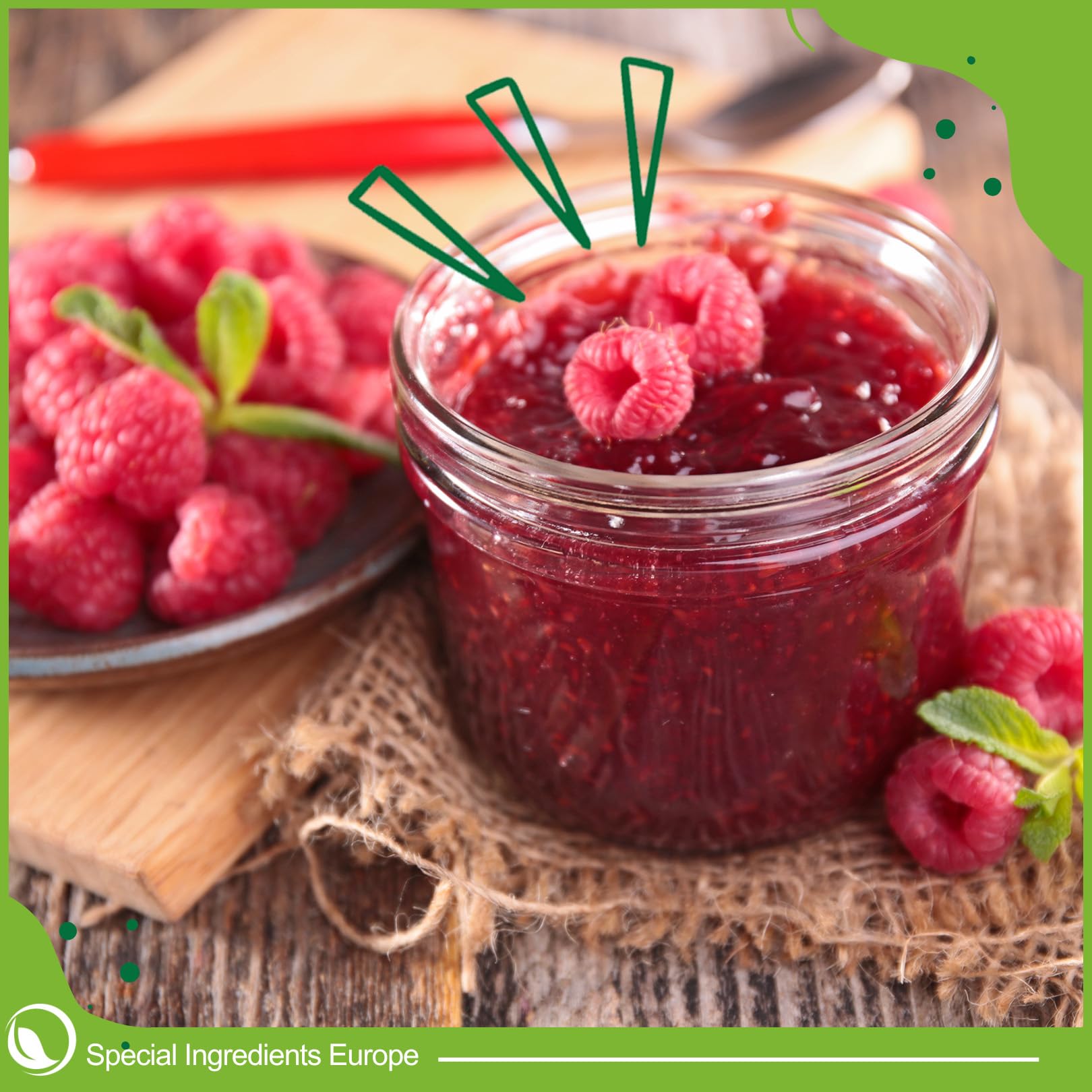 Special Ingredients Pectine 250 gr Poudre, Ideal pour Préparer Confitures, Marmelades, Chutneys et Pâtes de Fruits, Qualité Supérieure, Gélifiant, Végétalien Végétarien - 250 grammes