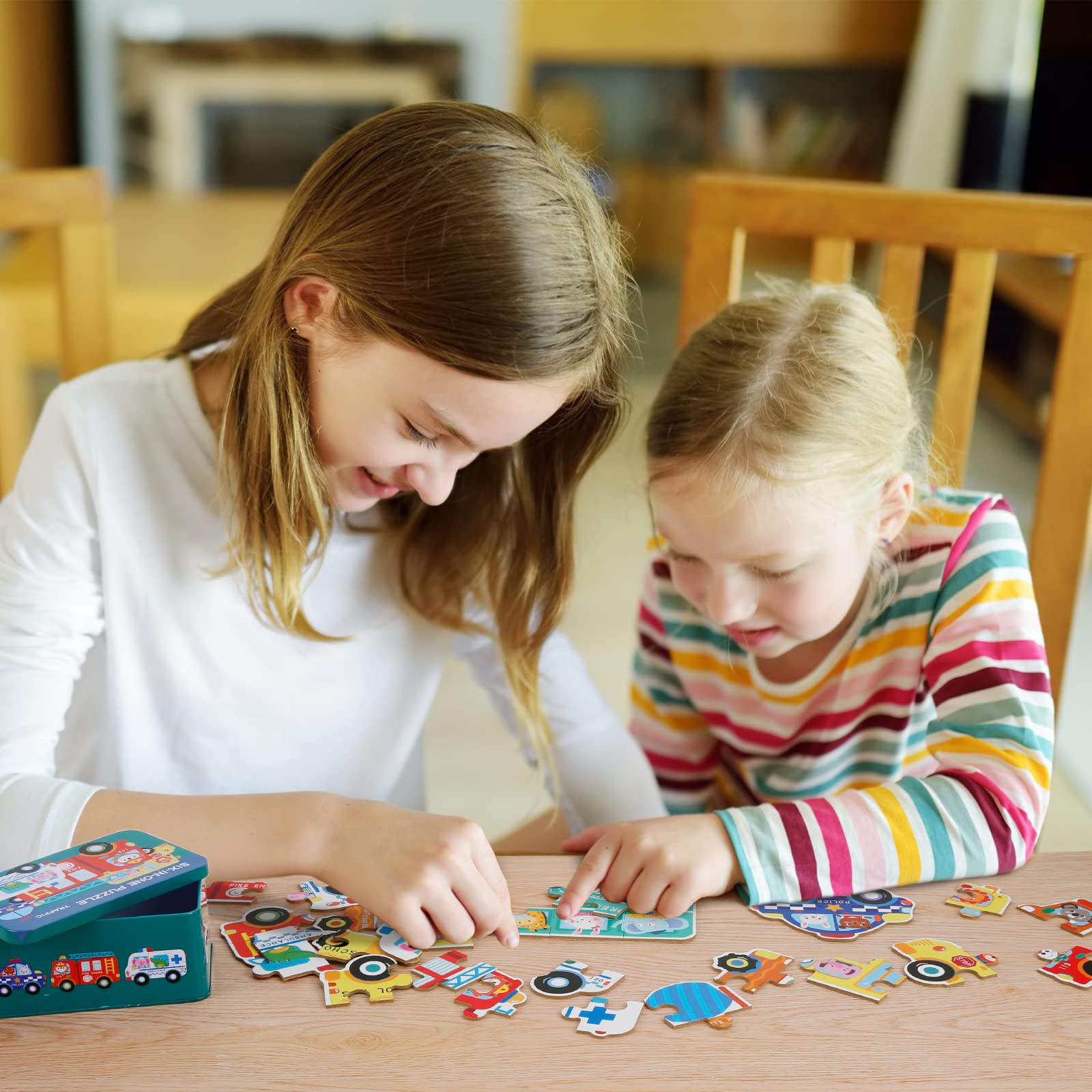 Puzzle 2000 Piezas Puzzles De Madera Para Niños 3+ Años