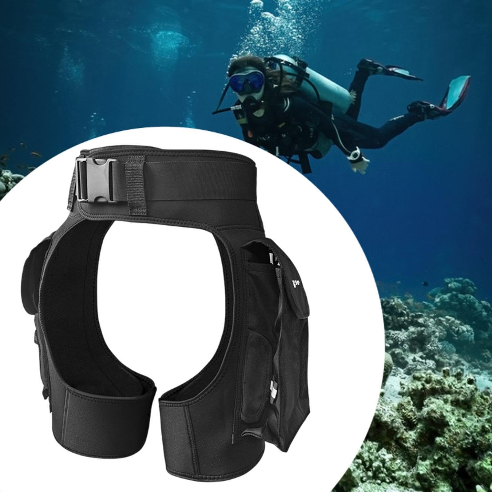 Shorts de Plongée en Néoprène 3 Mm avec Technologie à Sec Rapidement, Pantalon Court de Plongée avec Poches Latérales, Confortable et Résistant, pour Plongée, Snorkeling, Surf et Kayak
