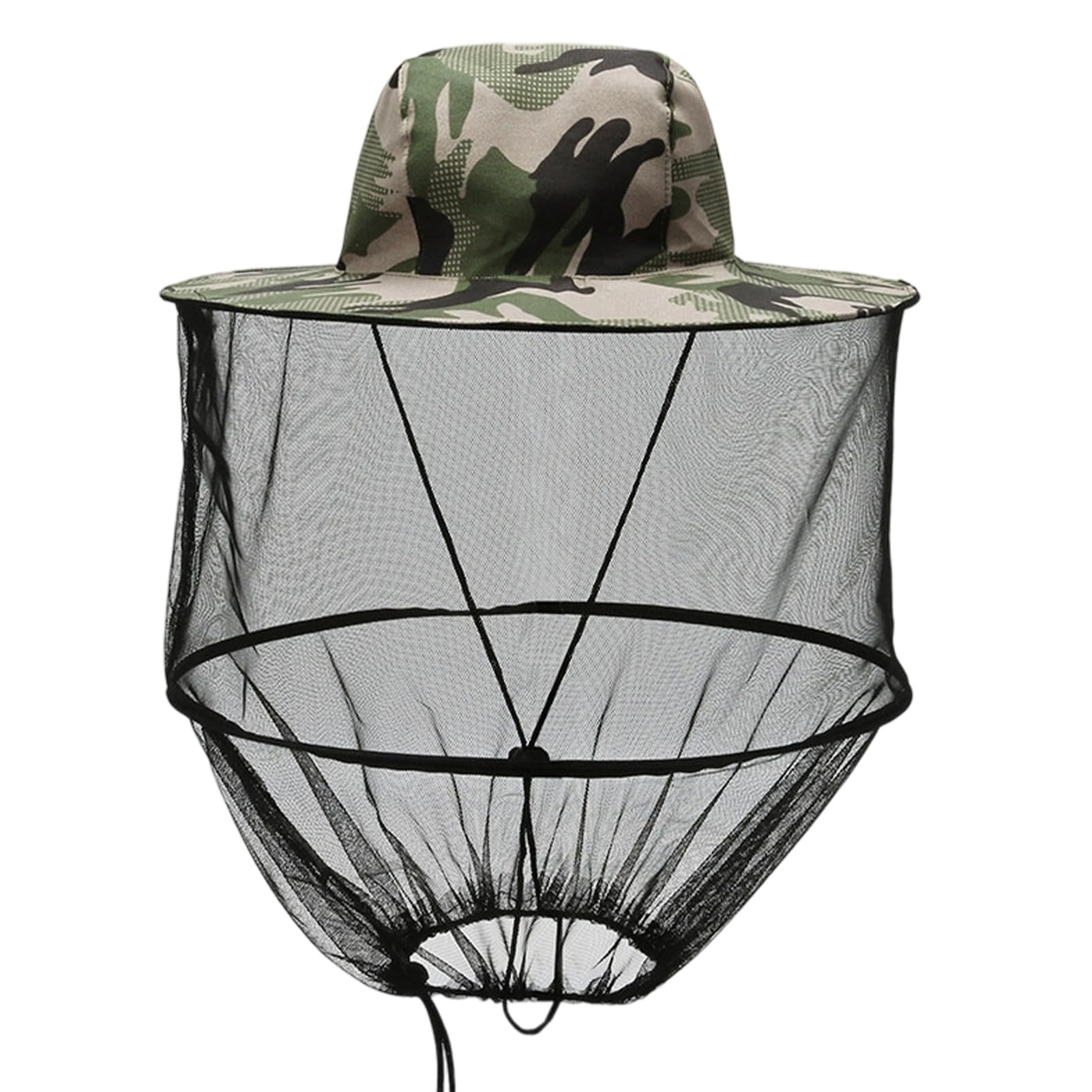 Cappello da apicoltore con velo, zanzariera, cappello con zanzariera, cappello da sole, tesa larga, protezione solare, anti-zanzare, anti-apicoltore, per attività all'aperto, escursioni, campeggio