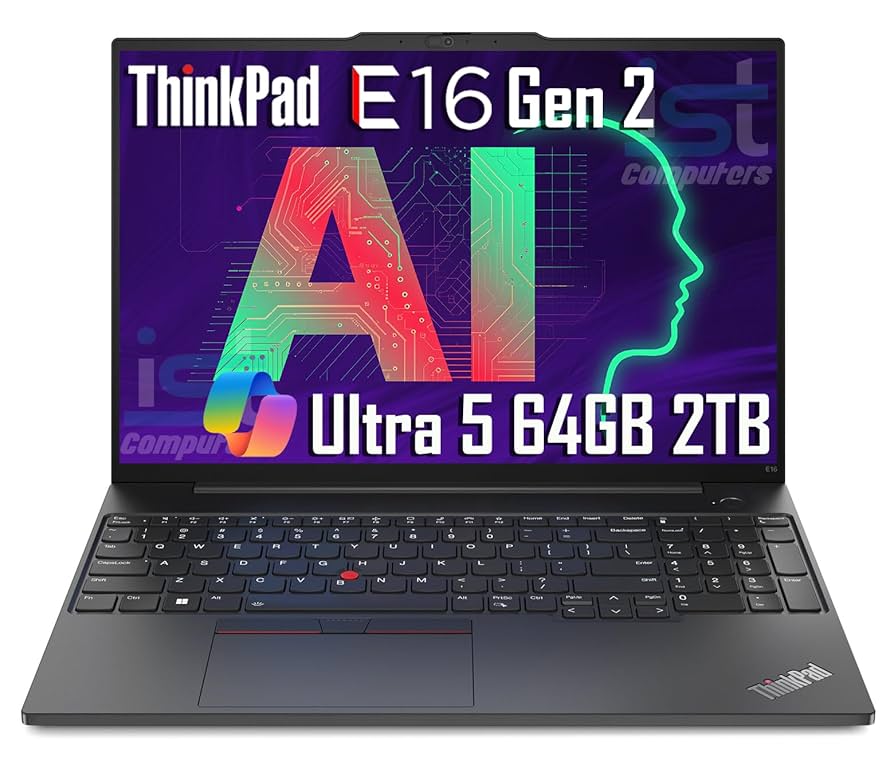 ThinkPad E16 Gen 2 インテル® Core™ Ultra 5 Lenovo ThinkPad E16 Gen 2 (16″ Intel)| Modern, durable